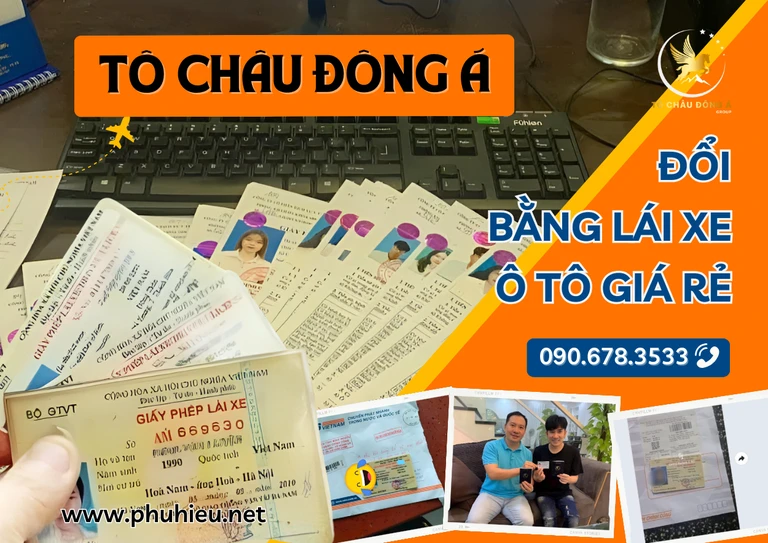 Địa chỉ đổi giấy phép lái xe ô tô uy tín Đồng Nai