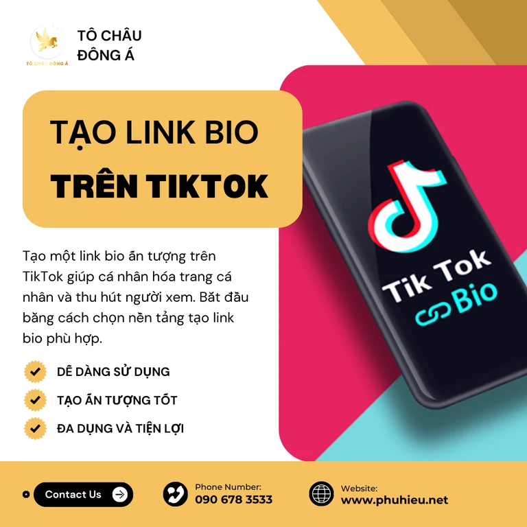 Cách tạo Link Bio trên TikTok ấn tượng cho cá nhân