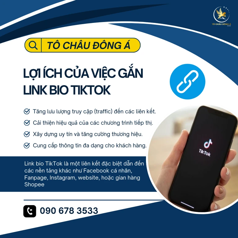 Lợi ích của việc gắn link bio trên Tiktok