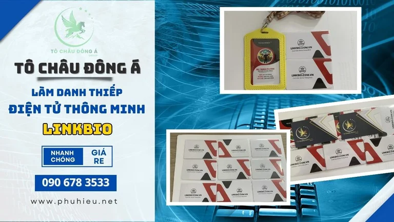 Danh thiếp điện tử thông minh Linkbio tại Bắc Ninh