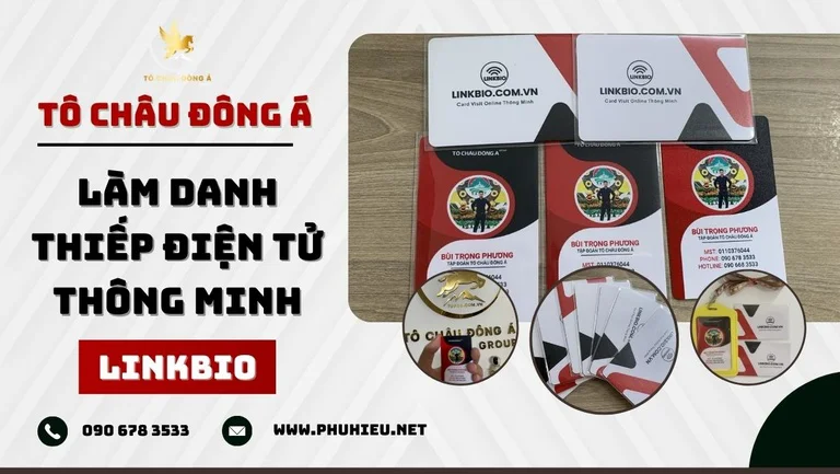 Nơi Nhận Làm Danh Thiếp điện Tử Thông Minh Linkbio