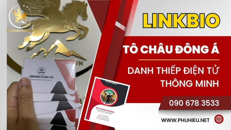 Danh thiếp điện tử thông minh Linkbio