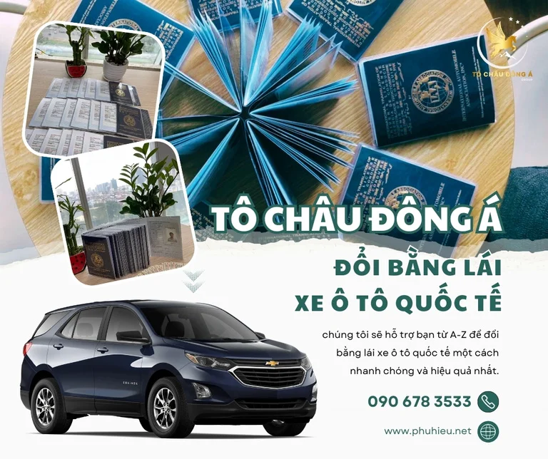 Quy trình đổi bằng lái xe ô tô quốc tế tại Đồng Nai