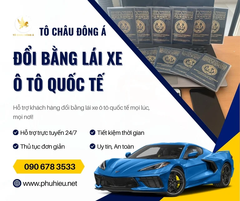 Bằng lái xe ô tô quốc tế là gì?