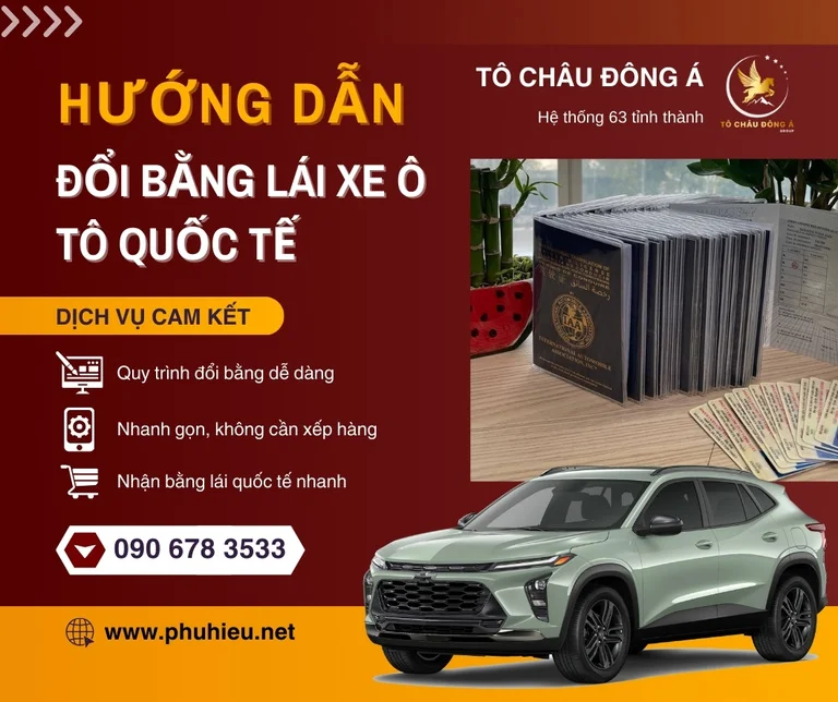 Những lý do nên chọn dịch vụ đổi bằng lái xe quốc tế tại Vũng Tàu