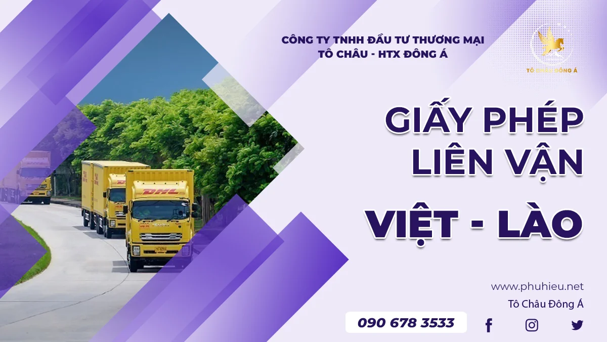 Làm giấy phép liên vận Việt Lào tại Ninh Bình