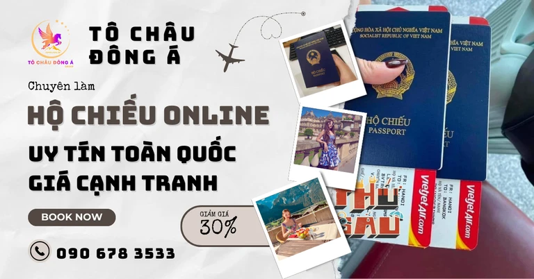 Làm hộ chiếu online nhanh chóng tại Cần Thơ