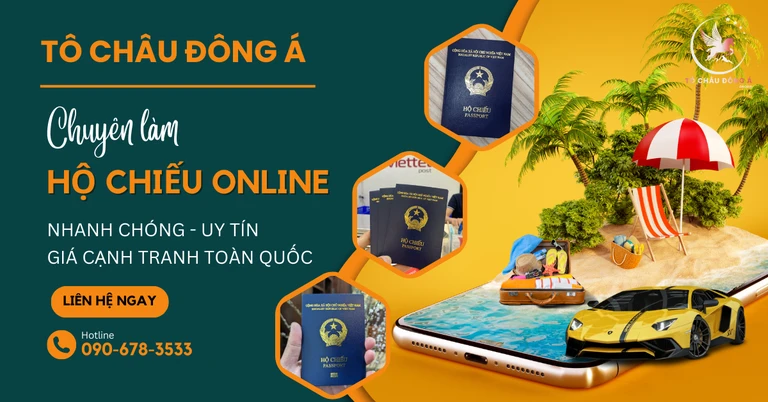 Làm hộ chiếu online nhanh chóng tại HàTĩnh