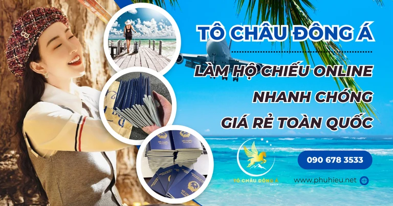 Làm hộ chiếu online nhanh chóng tại Long An