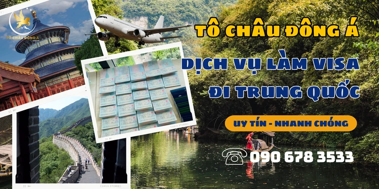 Làm Visa đi Trung Quốc tại Bắc Giang