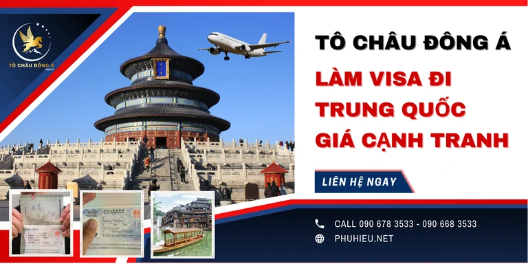 Làm Visa đi Trung Quốc tại Bắc Ninh