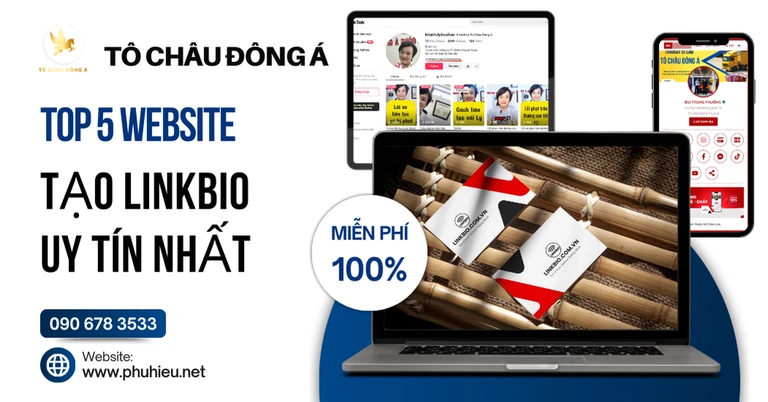 Top 5 Website Tạo Linkbio Uy Tín Nhất 2024