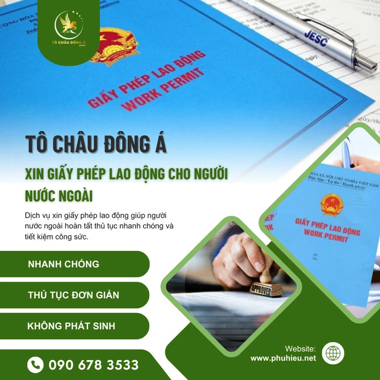 Xin giấy phép lao động cho người nước ngoài tại Đồng Nai