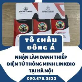 Danh thiếp điện tử thông minh Linkbio tại Hà Nội