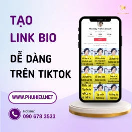 Tạo Link bio dễ dàng trên TikTok