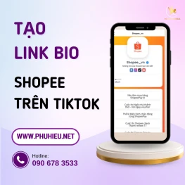 Tạo Linkbio Shopee trên TikTok