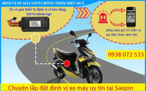 Thiết bị định vị xe máy, xe máy điện tại Đồng Nai Mới nhất 2019 